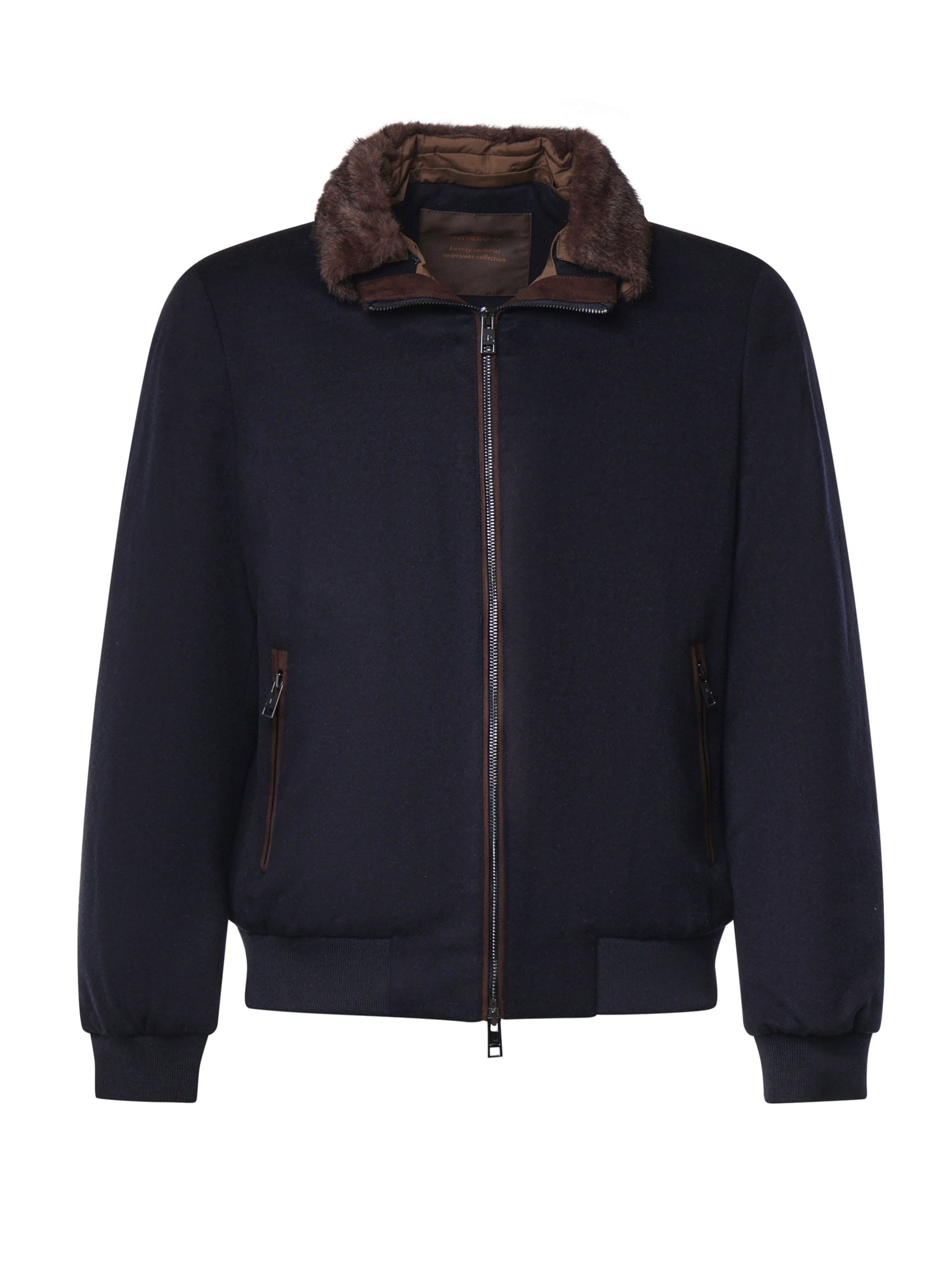 Bomber Asheville in misto lana ASHEVILLE DRK BLU ONTHEBUND 
