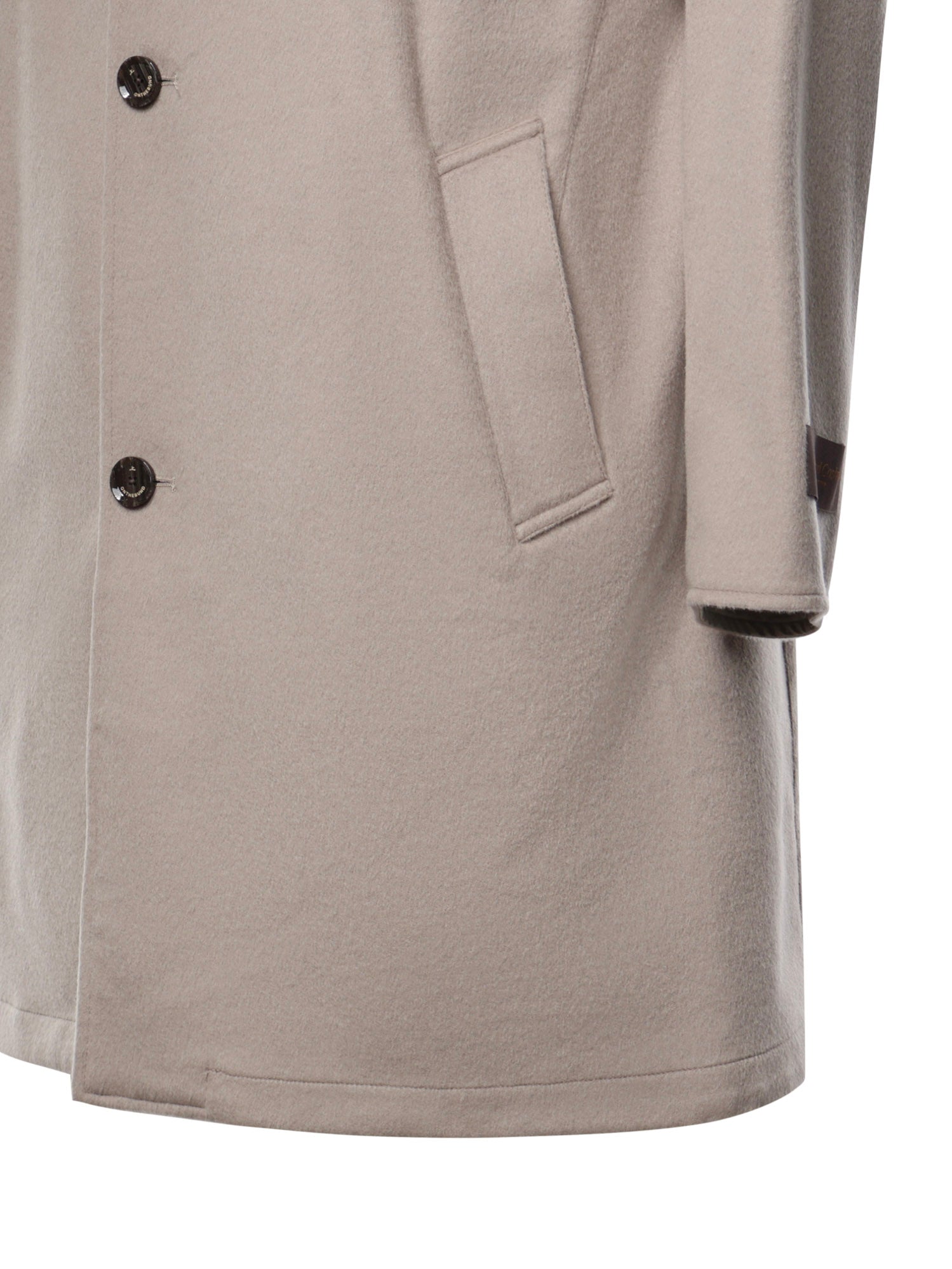 Trench Losanna in misto lana LOSANNA BEIGE ONTHEBUND 