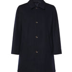 Trench Losanna in misto lana LOSANNA DRK BLU ONTHEBUND 