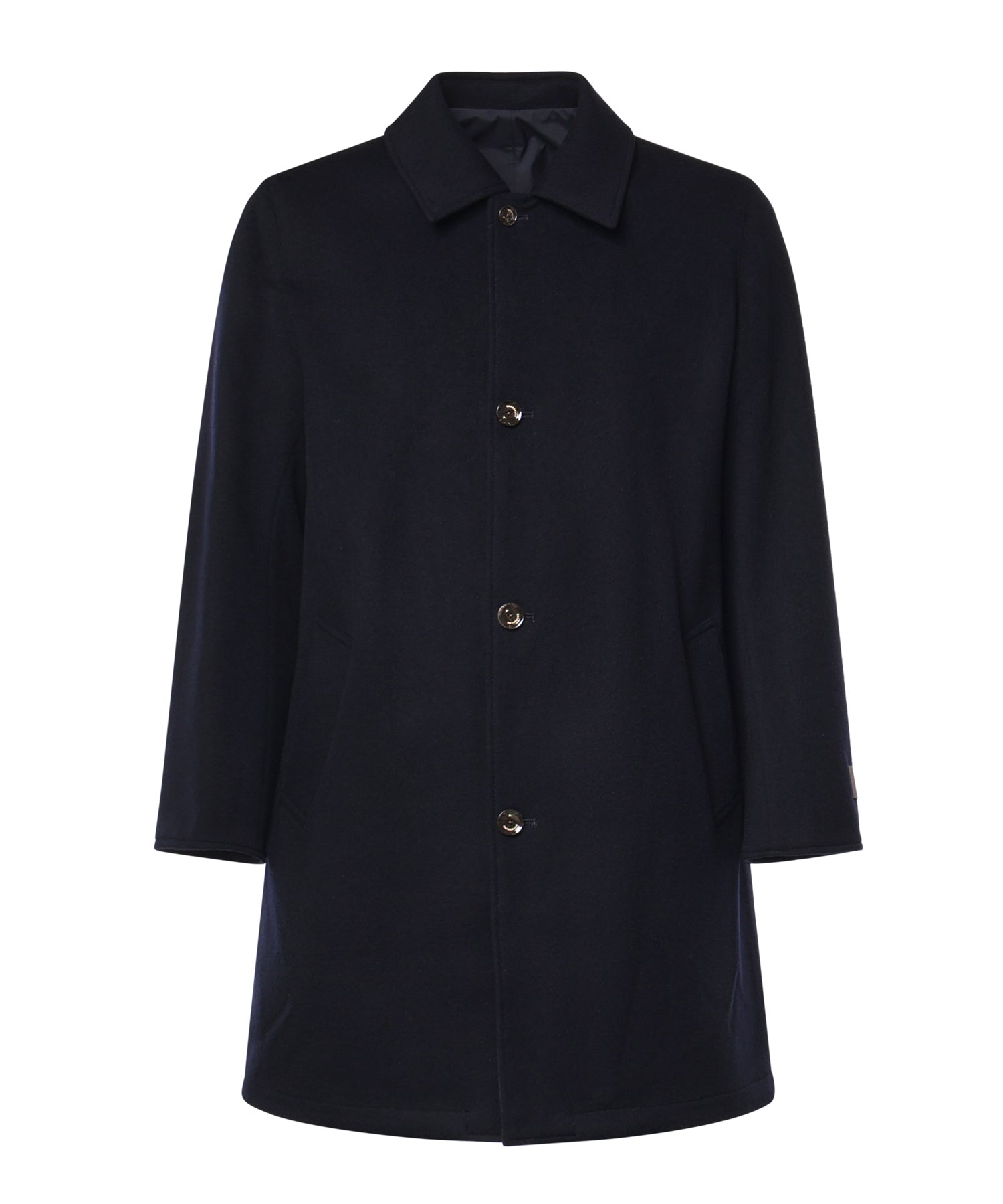 Trench Losanna in misto lana LOSANNA DRK BLU ONTHEBUND 