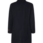 Trench Losanna in misto lana LOSANNA DRK BLU ONTHEBUND 