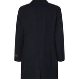 Trench Losanna in misto lana LOSANNA DRK BLU ONTHEBUND 