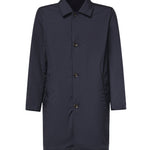 Trench Losanna in misto lana LOSANNA DRK BLU ONTHEBUND 