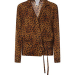Blusa con stampa animalier DC5307 VAR.UNICA OTTOD'AME 