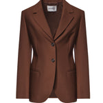 Blazer in misto lana DG6244 CACAO OTTOD'AME 