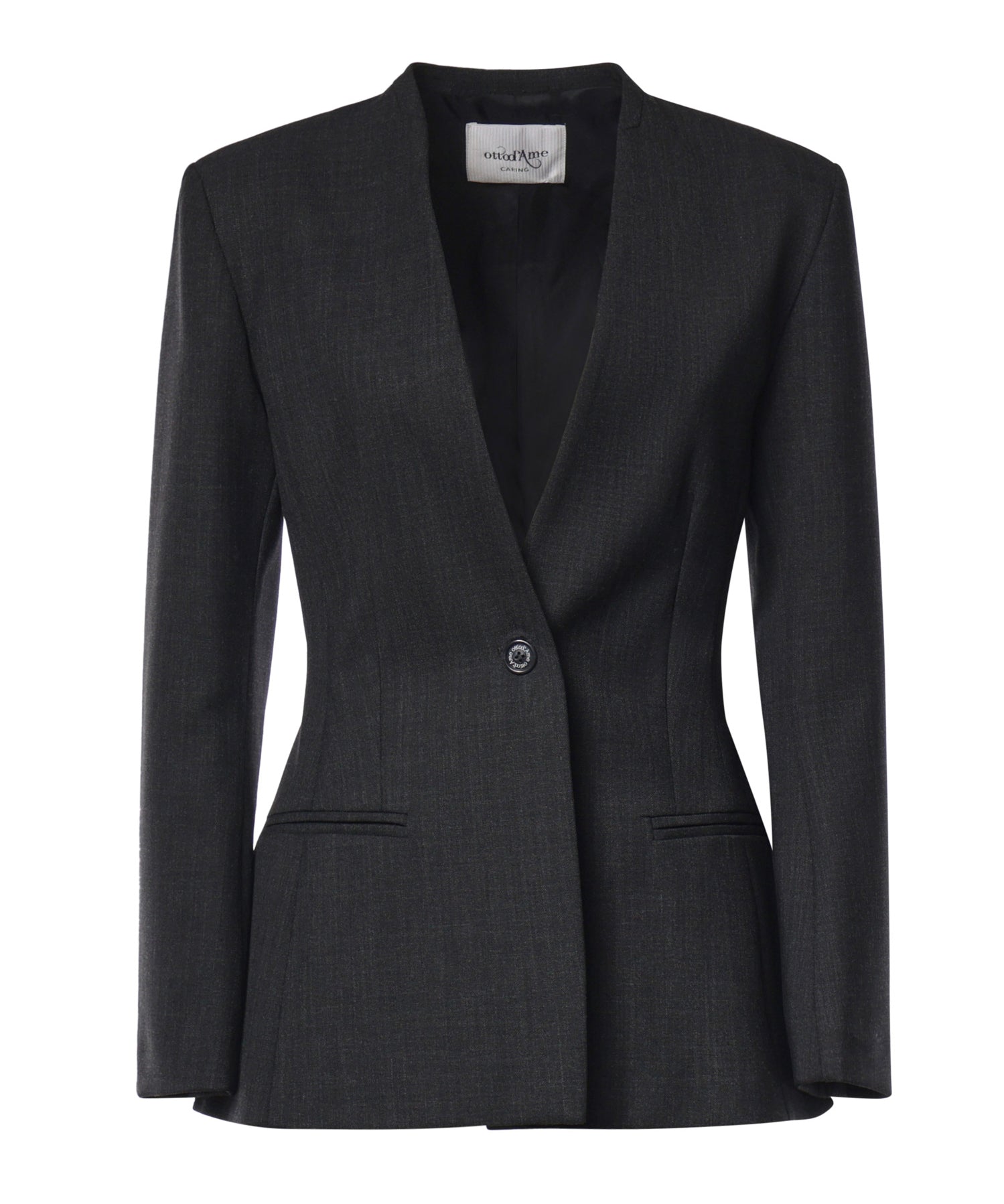 Blazer in misto lana DG6247 NERO OTTOD'AME 