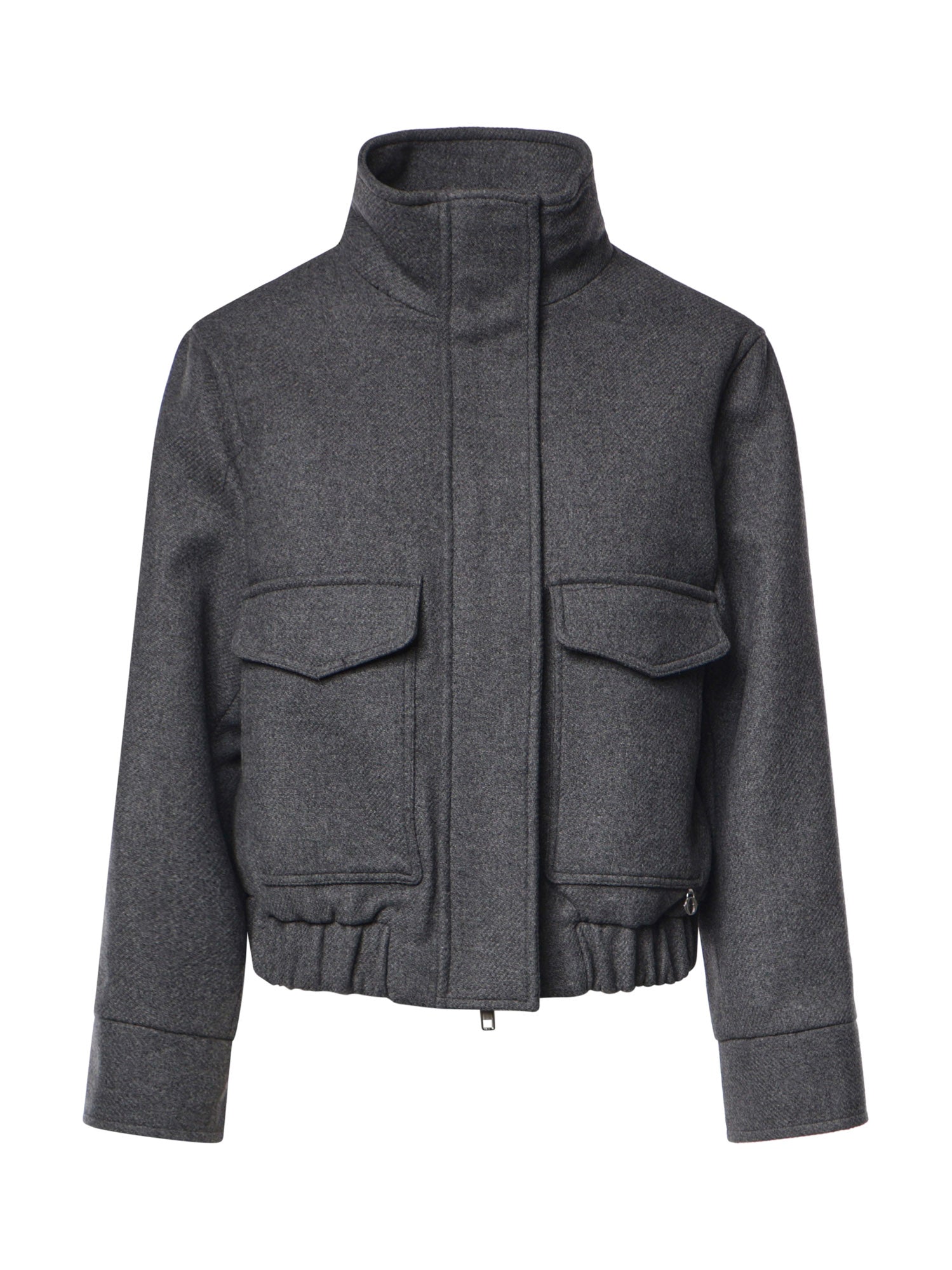 Blouson in misto lana DJ0091 GREY OTTOD'AME 