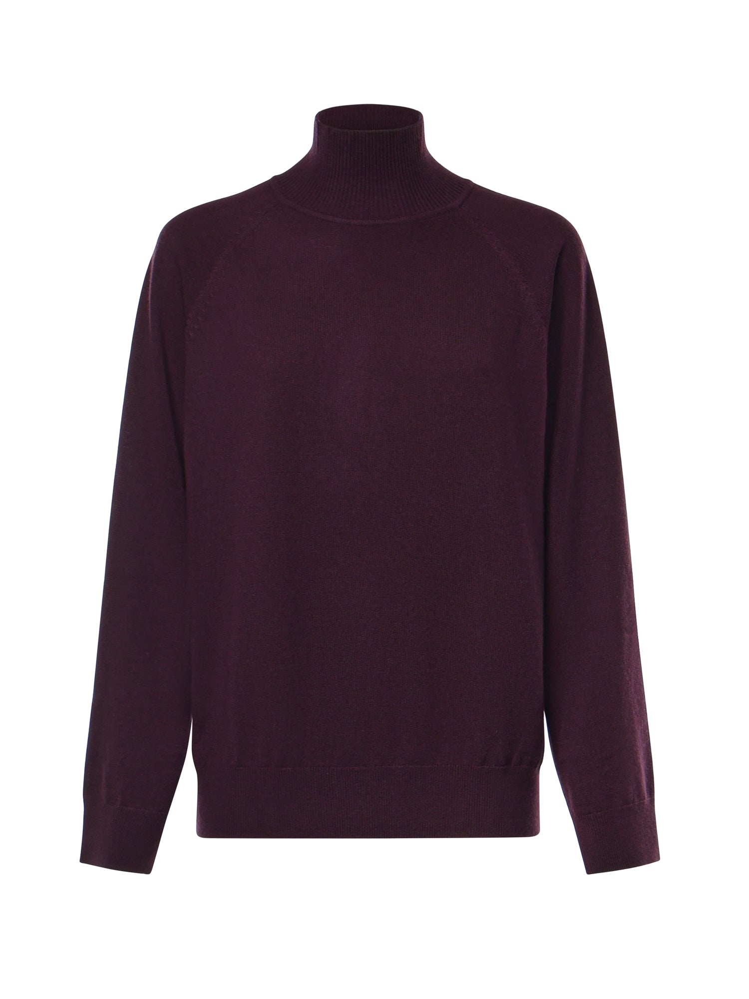 Pullover Ofelia in lana DK9253-1 AUBERGINE OTTOD'AME 