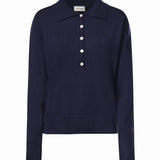Polo in misto viscosa DK9358 NIGHT OTTOD'AME 
