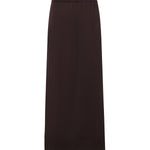 Gonna longuette in misto lana DK9380 AUBERGINE OTTOD'AME 