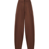 Pantaloni in misto lana DP0112 CACAO OTTOD'AME 