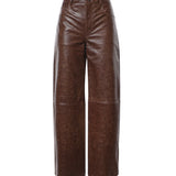 Pantaloni palazzo in pelle DP0123 VAR.UNICA OTTOD'AME 