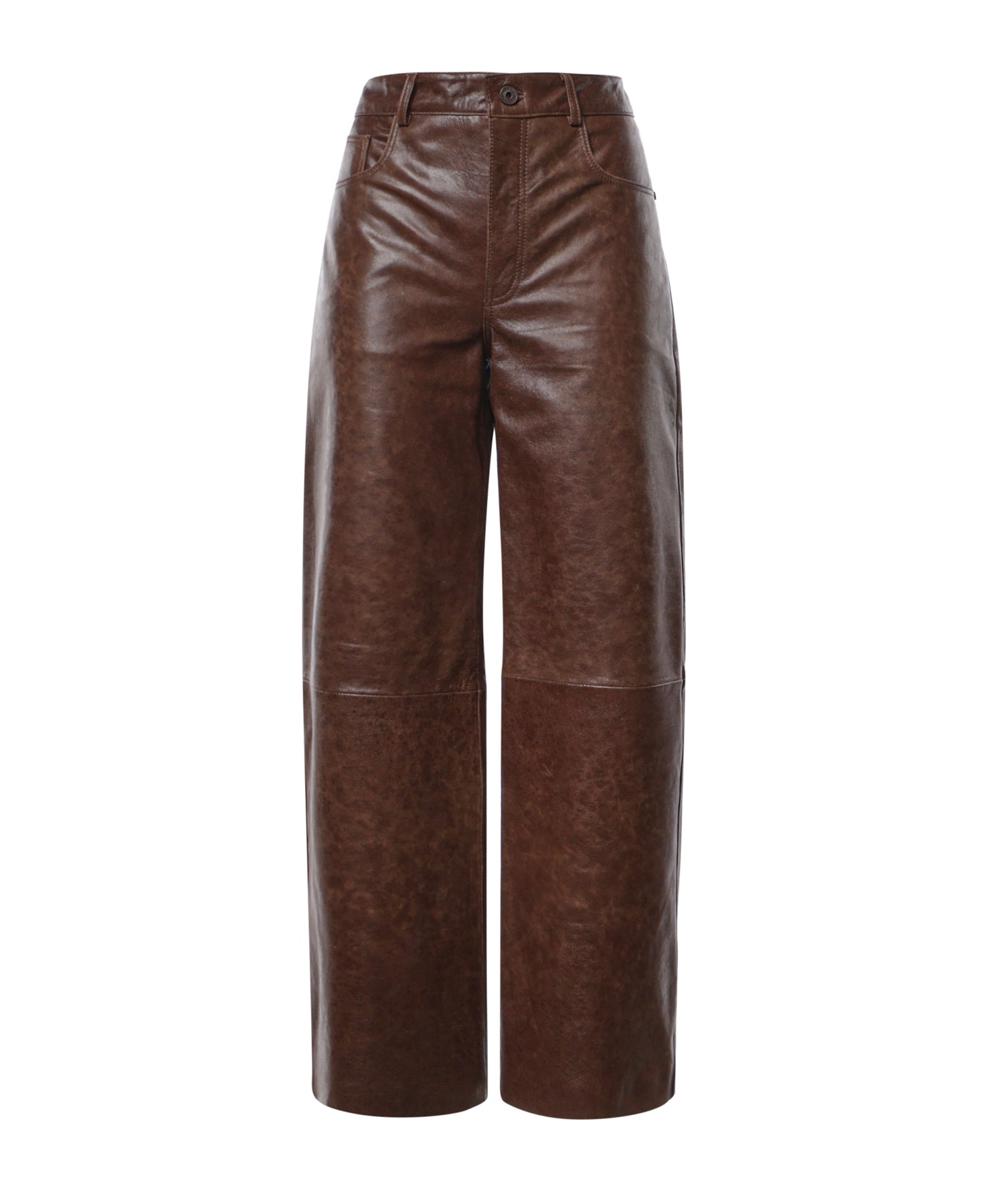 Pantaloni palazzo in pelle DP0123 VAR.UNICA OTTOD'AME 