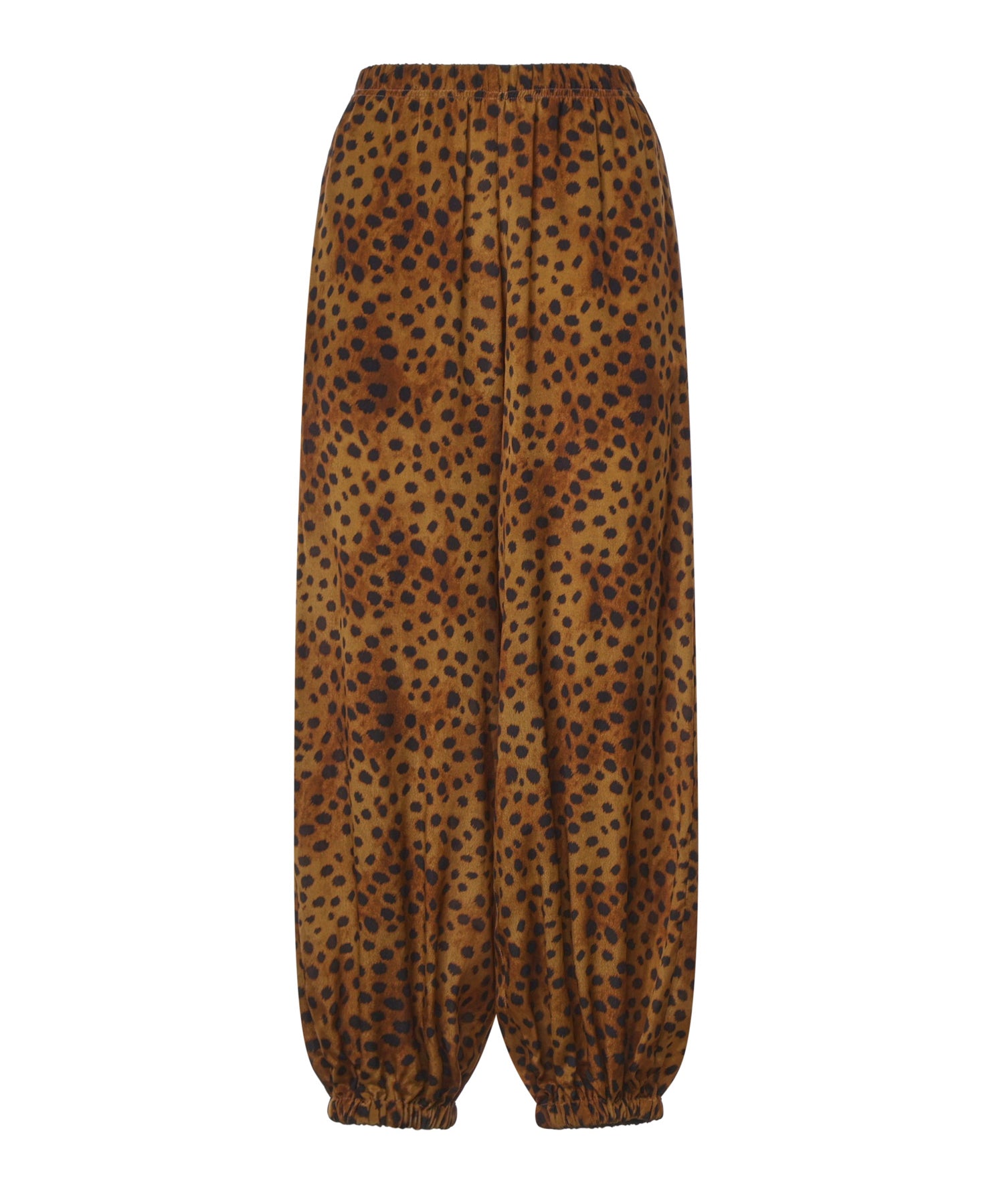 Pantalone animalier balloon DP0155 VAR.UNICA OTTOD'AME 