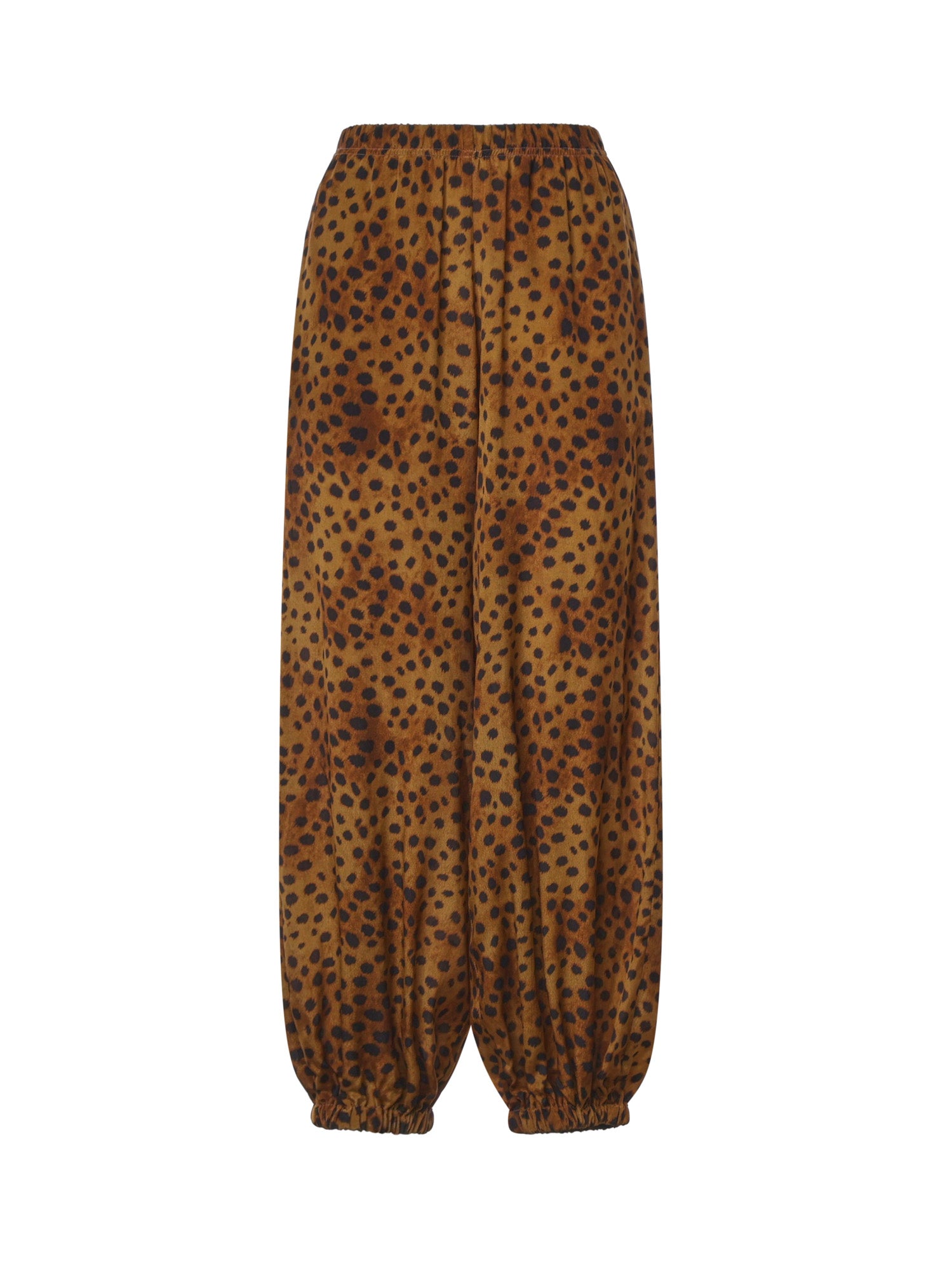 Pantalone animalier balloon DP0155 VAR.UNICA OTTOD'AME 