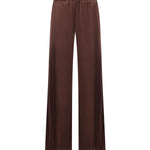 Pantaloni palazzo Arianna in viscosa DP9661-5 CACAO OTTOD'AME 