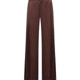 Pantaloni palazzo Arianna in viscosa DP9661-5 CACAO OTTOD'AME 