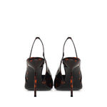 Slingback in vernice tartarugata PX913 XPTVNTORTOISE PARIS TEXAS 