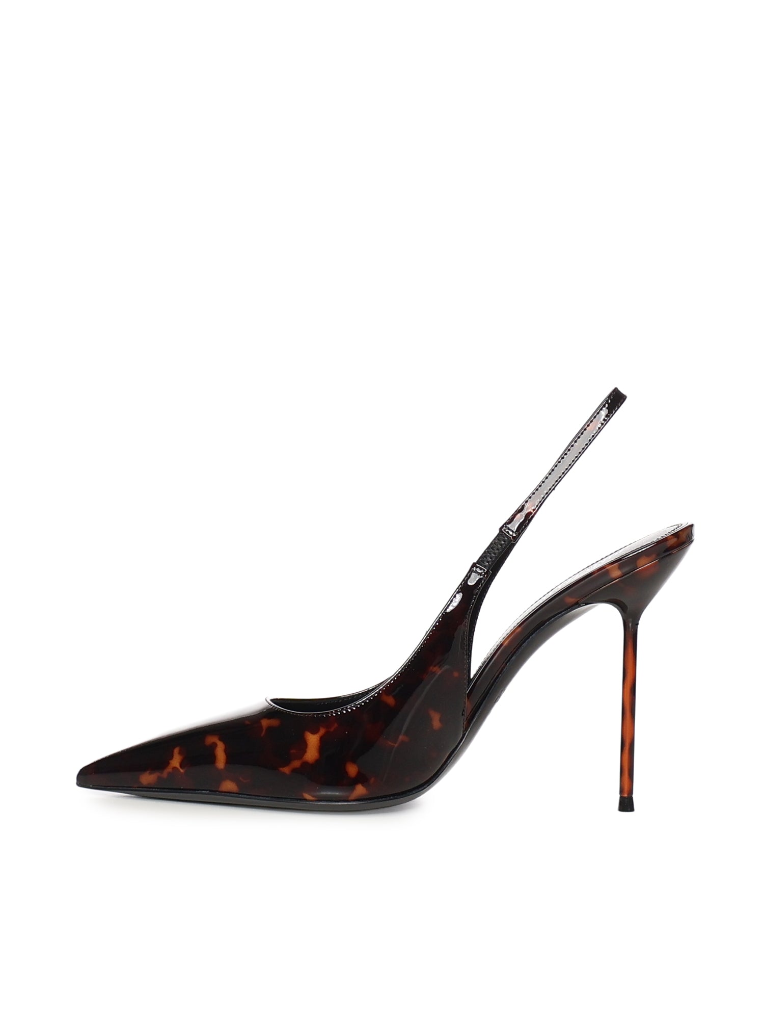 Slingback in vernice tartarugata PX913 XPTVNTORTOISE PARIS TEXAS 