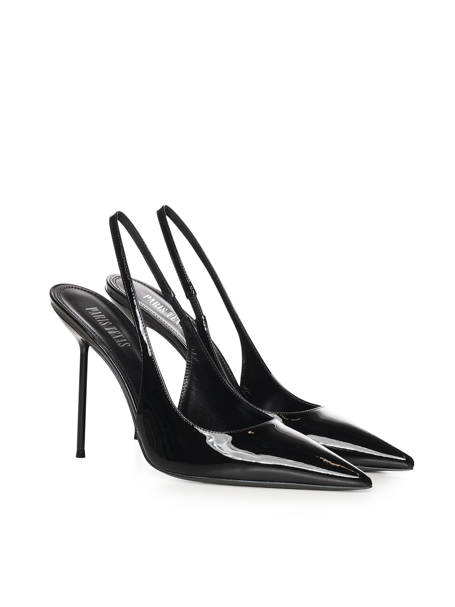 Slingback in vernice PX913 XVN01BLACK PARIS TEXAS 