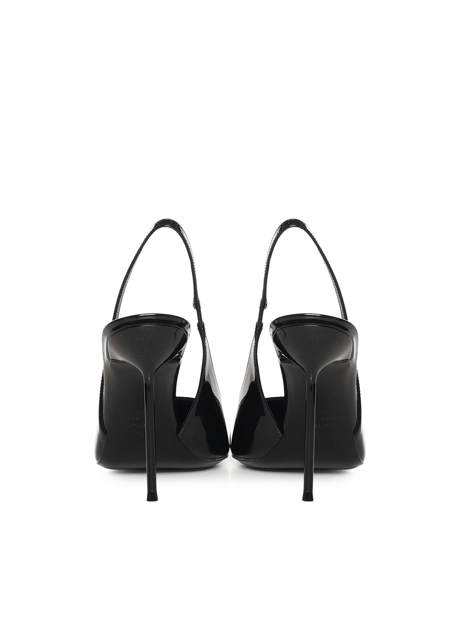 Slingback in vernice PX913 XVN01BLACK PARIS TEXAS 