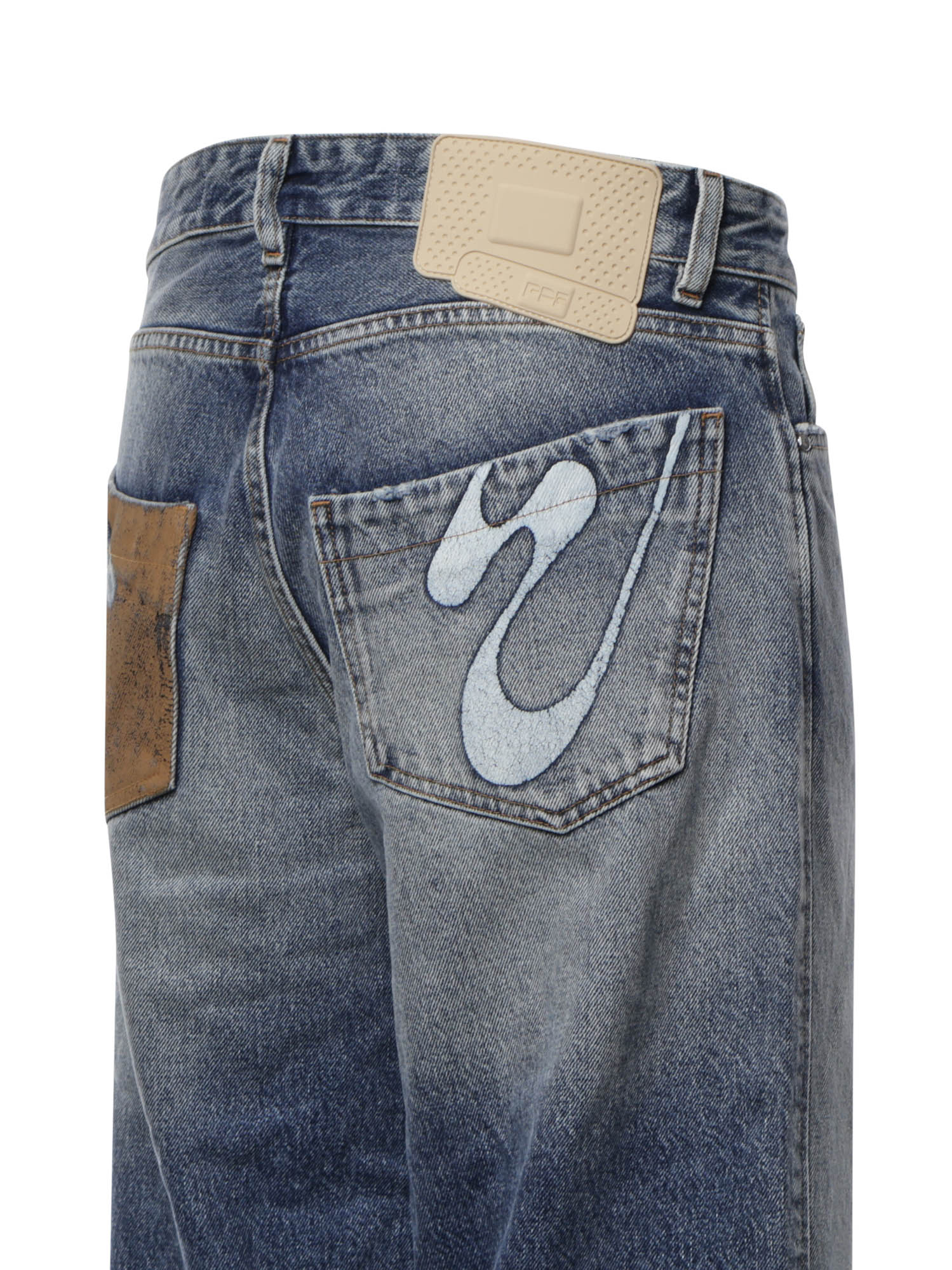 Jeans Rich Kid in denim DFM03032DF106 L0150 PDF CHANNEL 