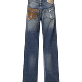 Jeans Rich Kid in denim DFM03032DF106 L0150 PDF CHANNEL 
