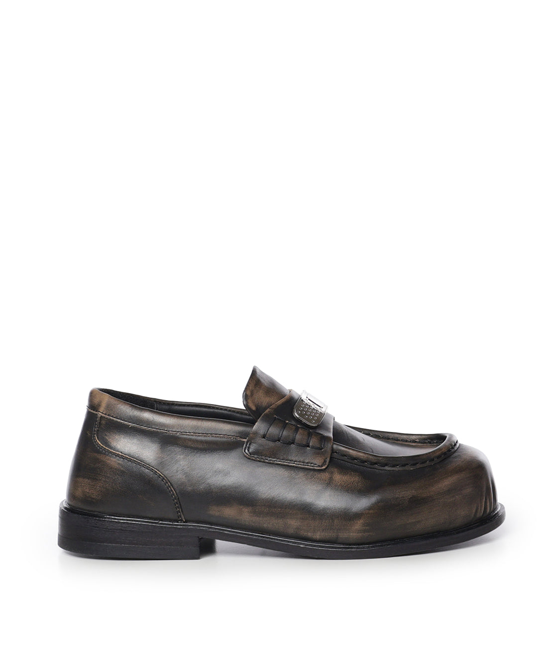 Mocassini "Il Mocasso" in pelle DFM45031S0010PX BROWN BROWN PDF CHANNEL 