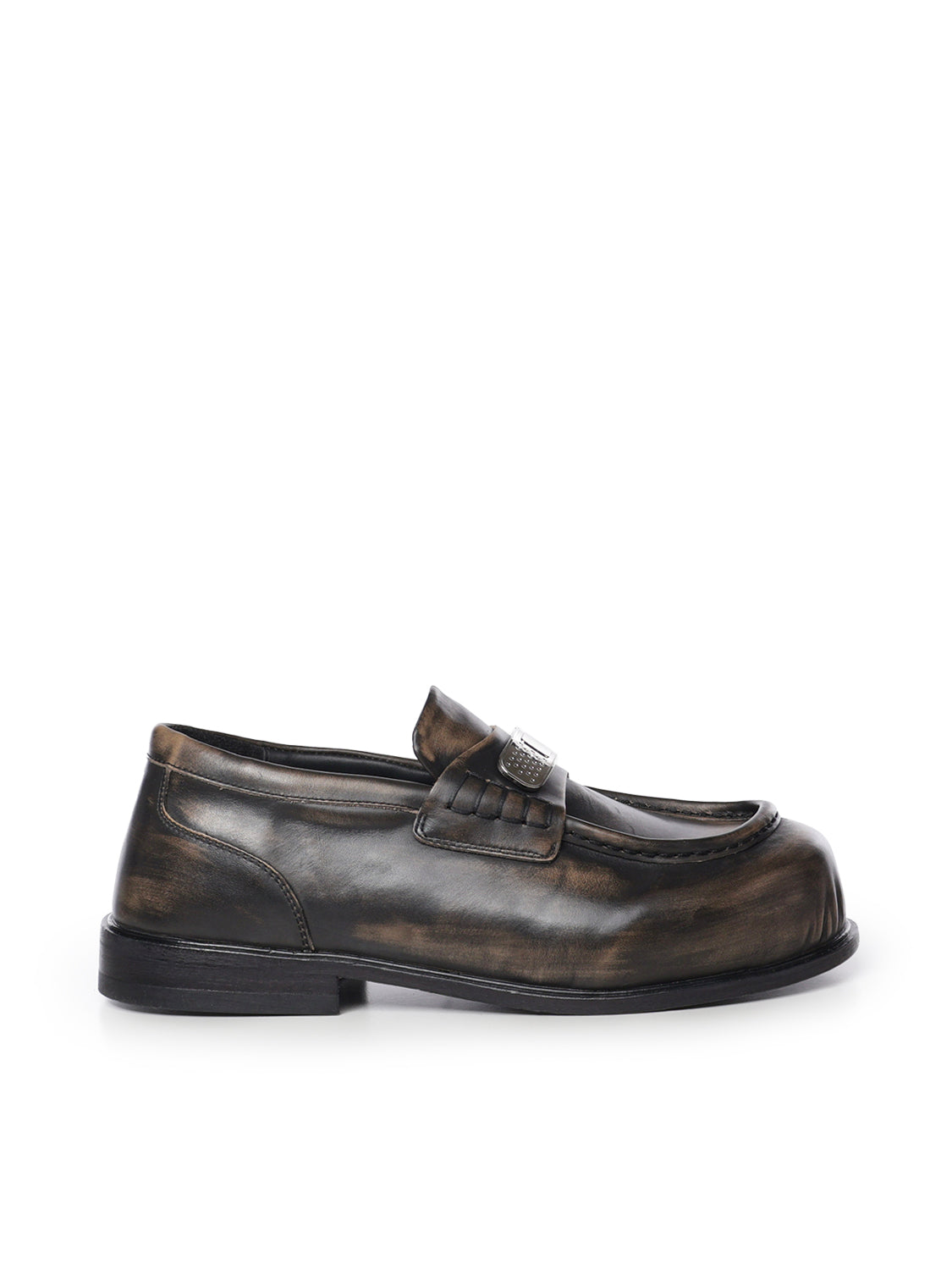 Mocassini "Il Mocasso" in pelle DFM45031S0010PX BROWN BROWN PDF CHANNEL 