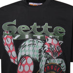 T-shirt The New Boy Gun Seven Cat in cotone DFM54047TJ101GR01D BLACK BLACK PDF CHANNEL 