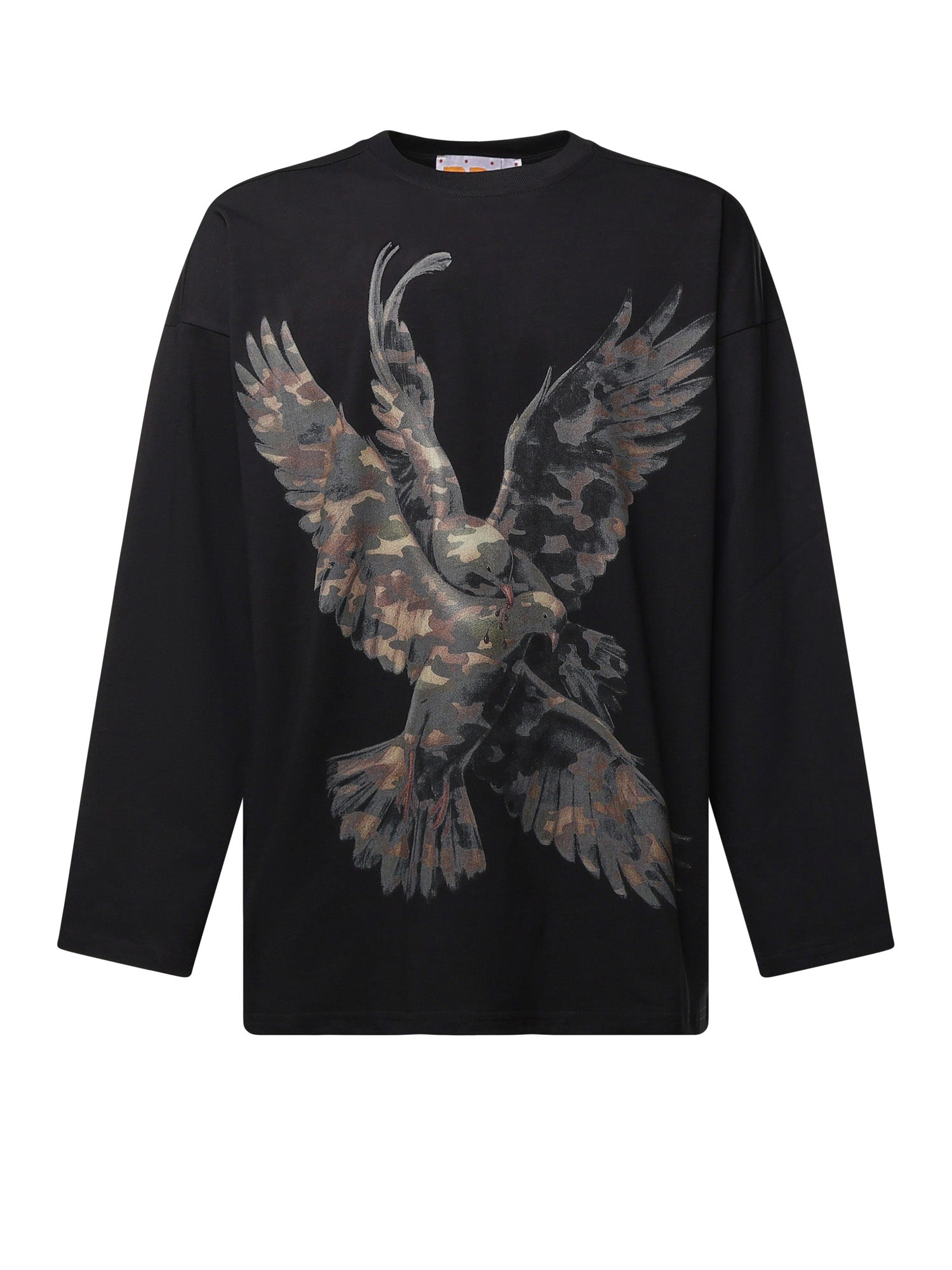 T-shirt Forgive My Sins in cotone DFM54058TJ101GR04A BLACK BLACK PDF CHANNEL 