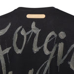 T-shirt Forgive My Sins in cotone DFM54058TJ101GR04A BLACK BLACK PDF CHANNEL 