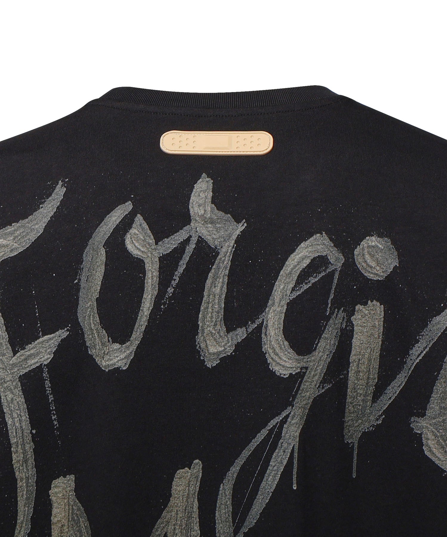 T-shirt Forgive My Sins in cotone DFM54058TJ101GR04A BLACK BLACK PDF CHANNEL 