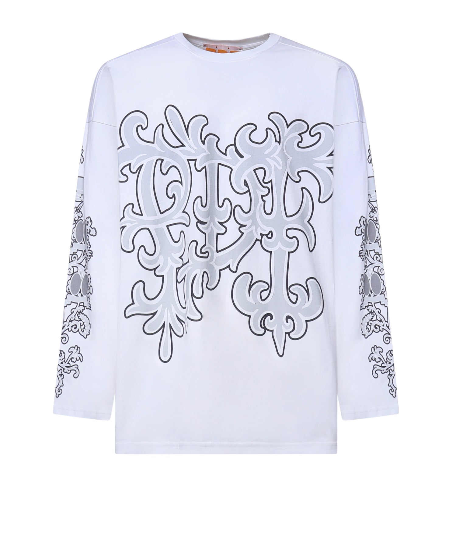 T-shirt Liberty in cotone DFM54058TJ101GR04C WHITE WHITE PDF CHANNEL 