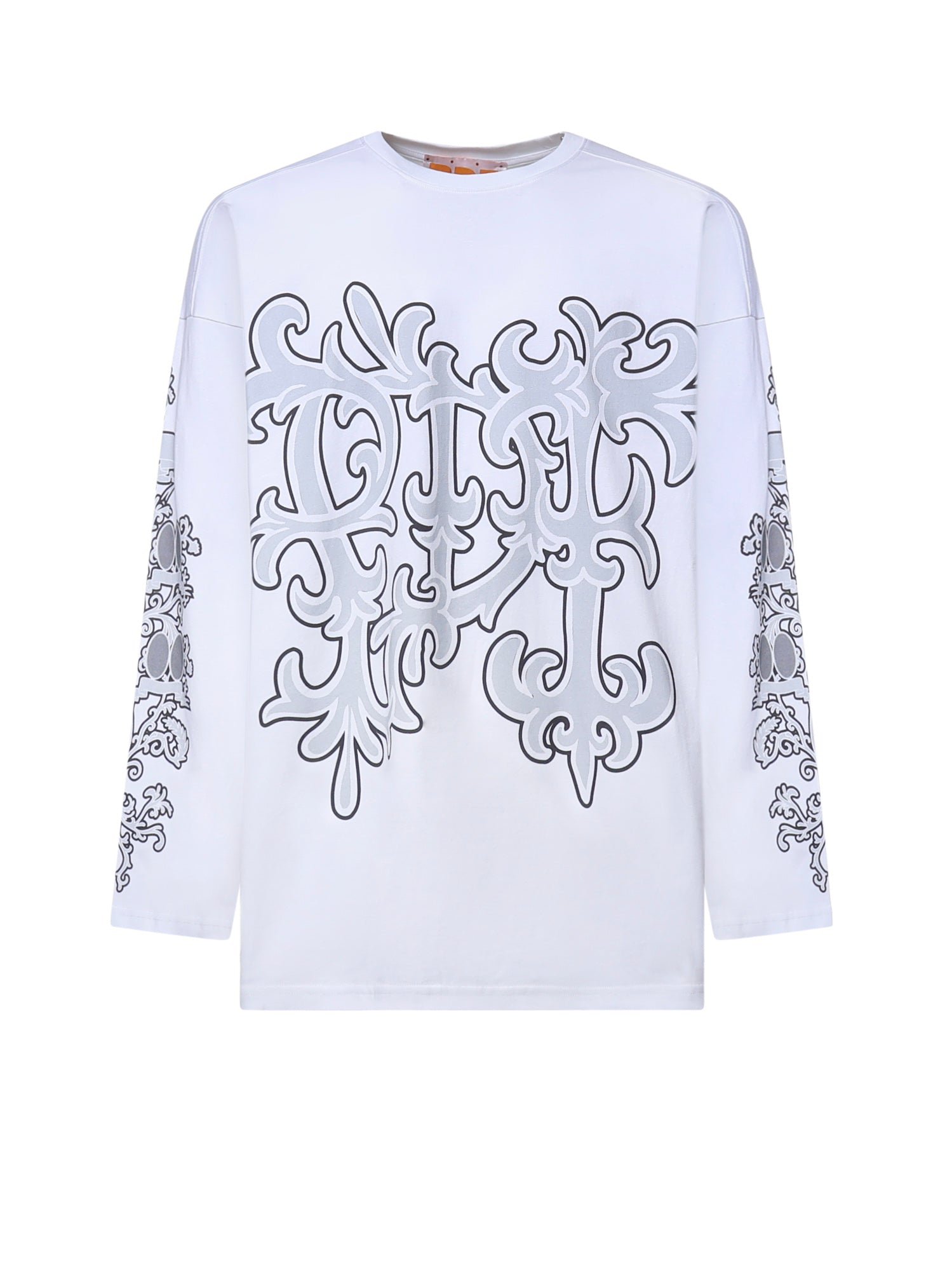 T-shirt Liberty in cotone DFM54058TJ101GR04C WHITE WHITE PDF CHANNEL 