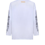 T-shirt Liberty in cotone DFM54058TJ101GR04C WHITE WHITE PDF CHANNEL 