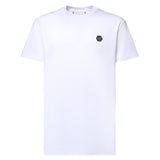 T-shirt in cotone con logo AAECMTK8740 PJY002N01 PHILIPP PLEIN 