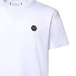T-shirt in cotone con logo AAECMTK8740 PJY002N01 PHILIPP PLEIN 