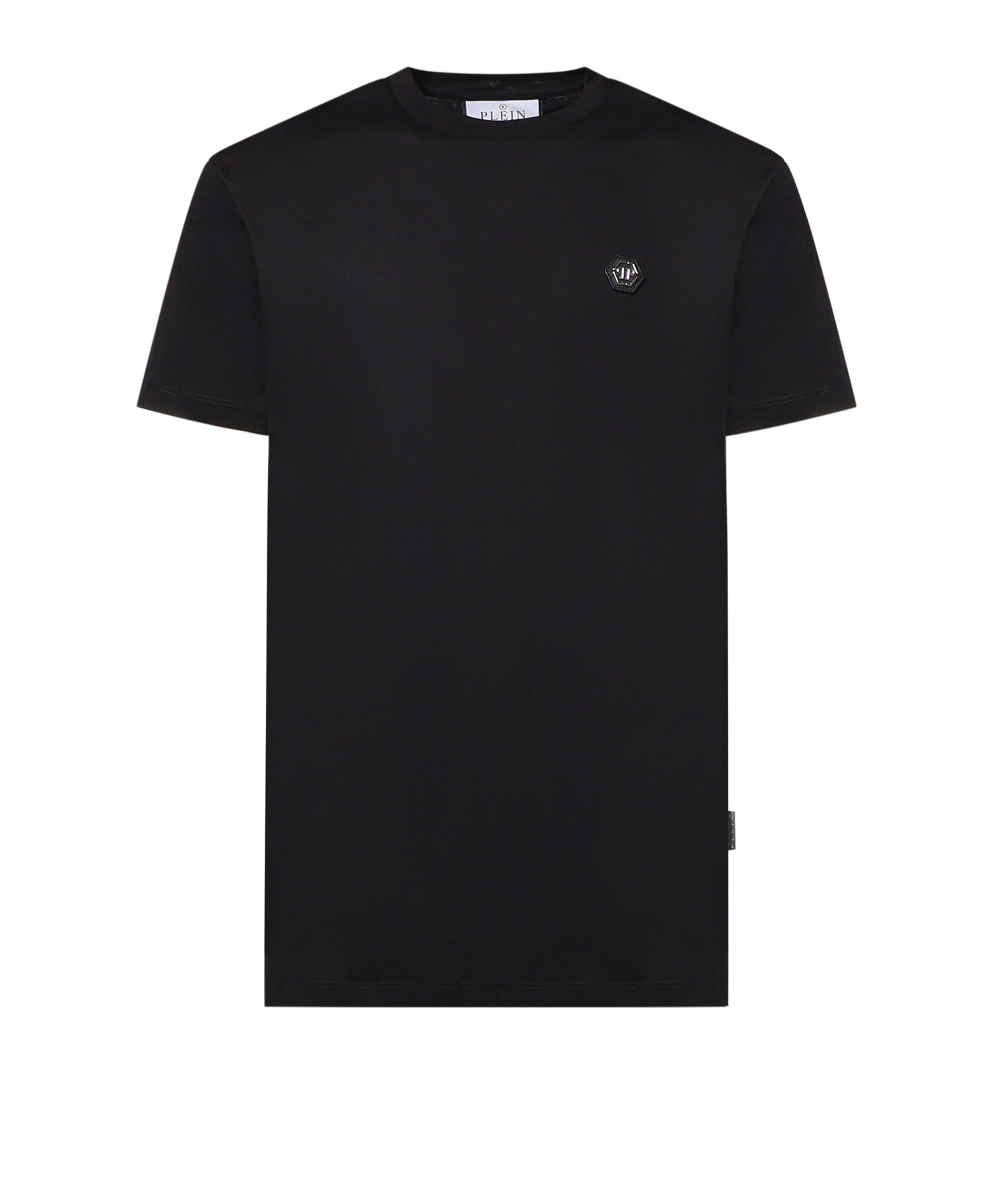 T-shirt in cotone con logo AAECMTK8740 PJY002N02 PHILIPP PLEIN 