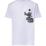 T-shirt con stampa in cotone FAFCMTK9133 PJY002N01 PHILIPP PLEIN 