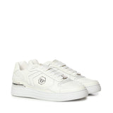Sneaker in pelle con logo FAFSUSC1007 PLE010N01 PHILIPP PLEIN 