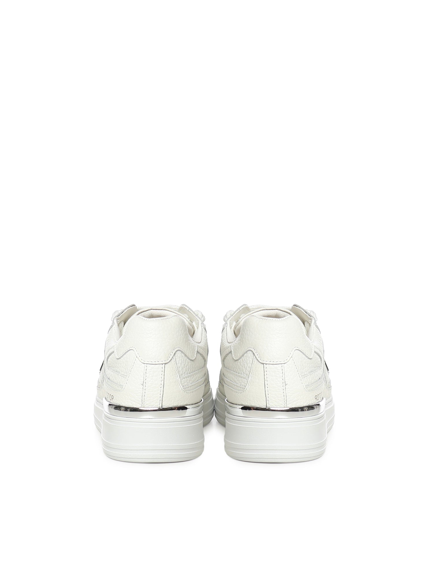Sneaker in pelle con logo FAFSUSC1007 PLE010N01 PHILIPP PLEIN 