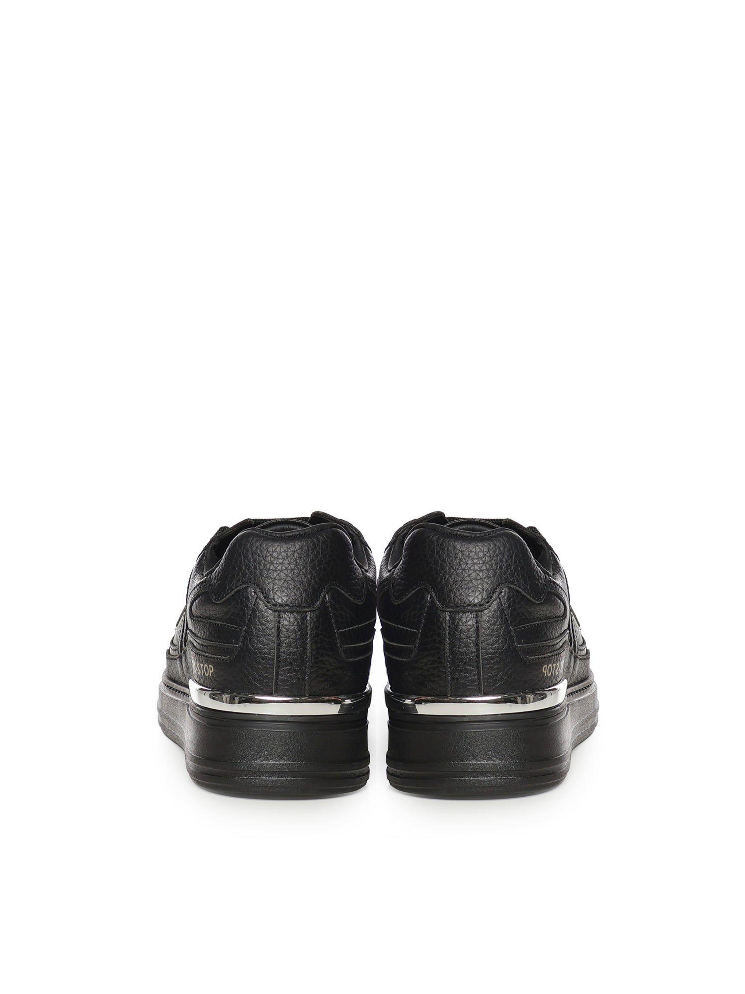 Sneaker in pelle con logo FAFSUSC1007 PLE010N0202 PHILIPP PLEIN 