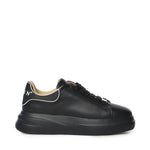 Sneaker in pelle con logo PADSUSC0599 PLE005N0202 PHILIPP PLEIN 