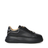 Sneaker in pelle con logo PADSUSC0599 PLE005N0202 PHILIPP PLEIN 
