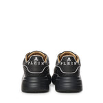 Sneaker in pelle con logo PADSUSC0599 PLE005N0202 PHILIPP PLEIN 
