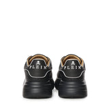 Sneaker in pelle con logo PADSUSC0599 PLE005N0202 PHILIPP PLEIN 