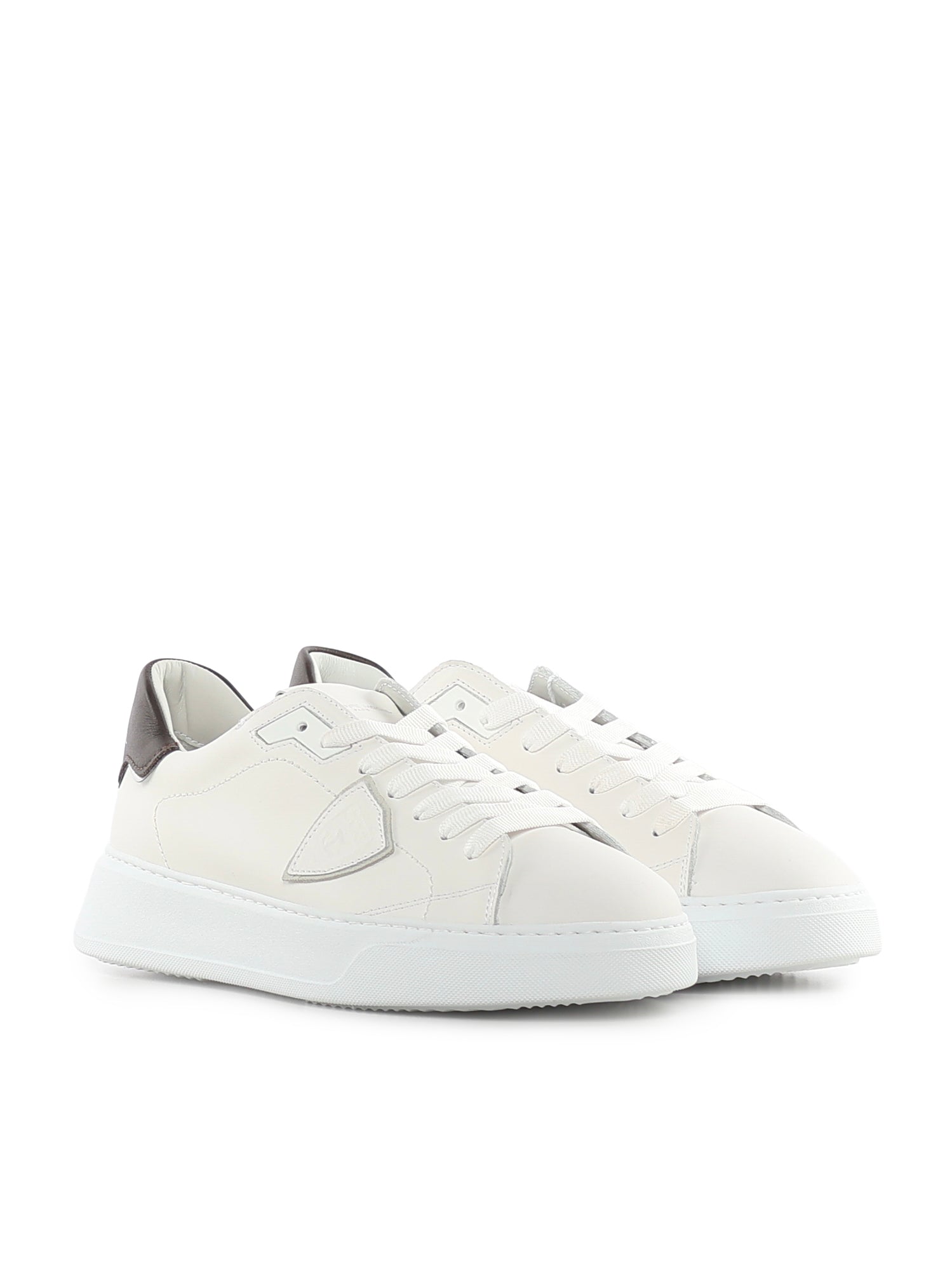 Sneakers Temple low in pelle BTLU VZ01 PHILIPPE MODEL 