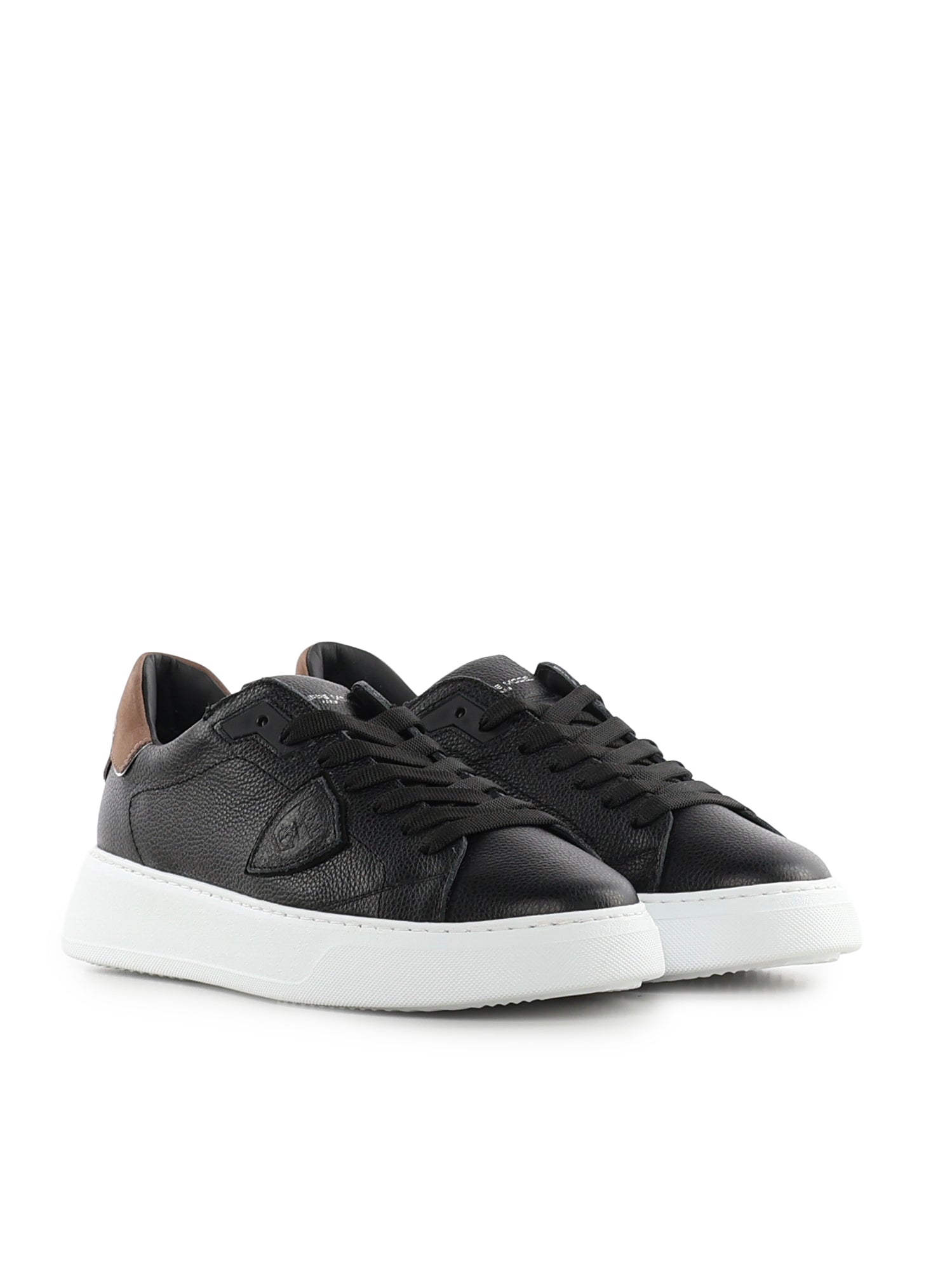 Sneakers Temple low in pelle BTLU ZZ02 PHILIPPE MODEL 