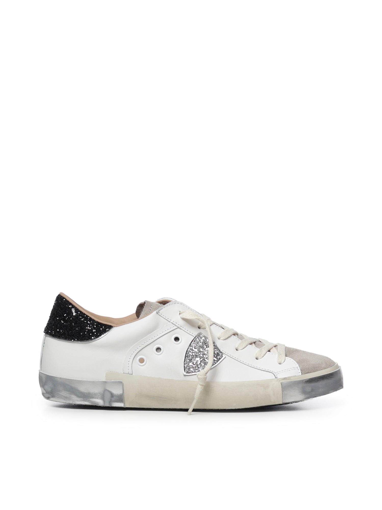 Sneaker Bassa PRSX  con talloncino glitter PRLD VG09 PHILIPPE MODEL 